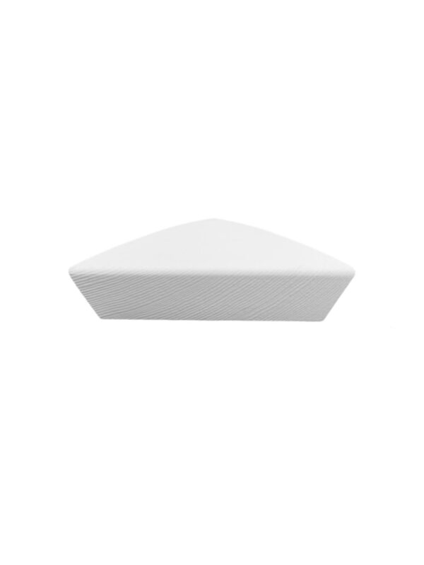 White Primed Smooth Pyramid Cap 90mm - Image 4