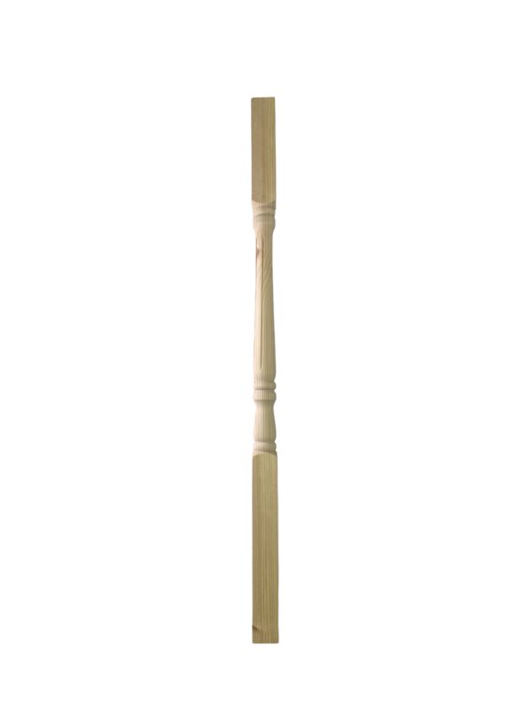 Pine Fluted Georgian Stair Spindle