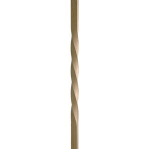 Oak Cotswold Twist Stair Spindle 32mmx900mm