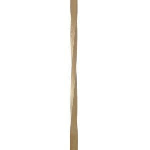 Hemlock Double Twist Contemporary Stair Spindle 41mmx900mm