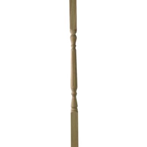 Oak Fluted Oxford Stair Spindle