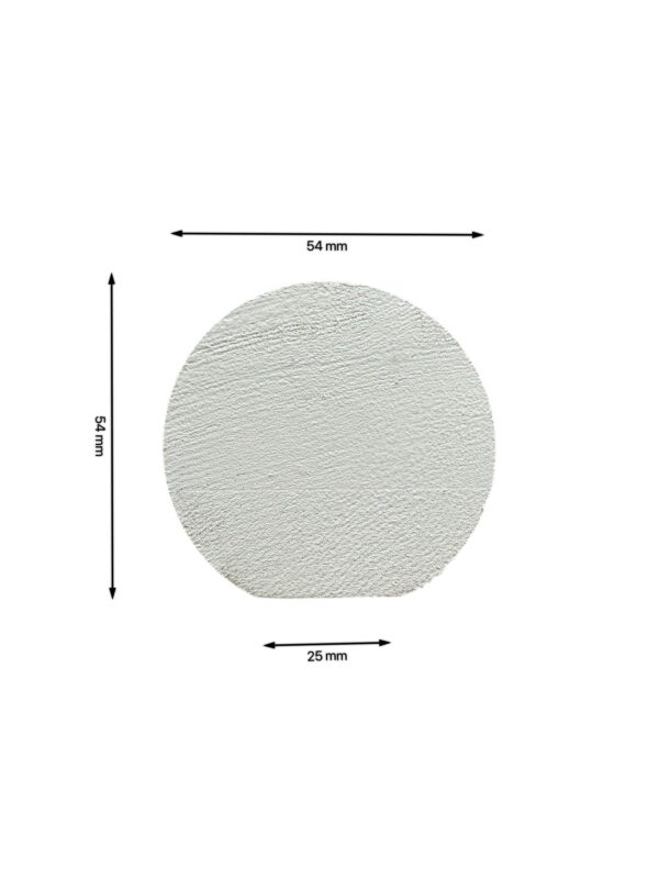 White Primed Mopstick Handrail 2400mm x 54mm - Image 3