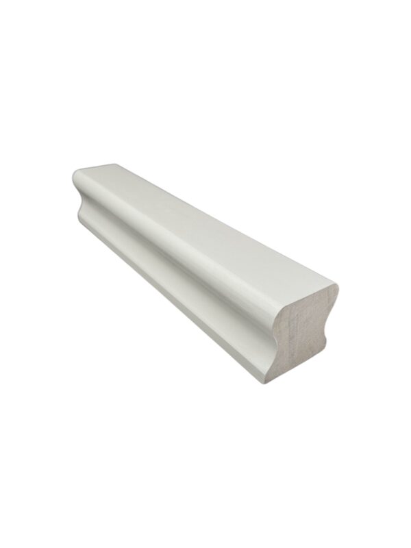 3.6m Traditional White Primed Wall Handrail Kit - Chrome or Brushed - Image 2
