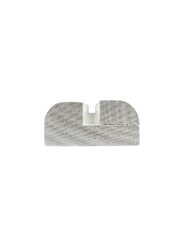 White Primed 10mm Glass Handrail and 2-part Baserail - In Various Lengths - Image 7