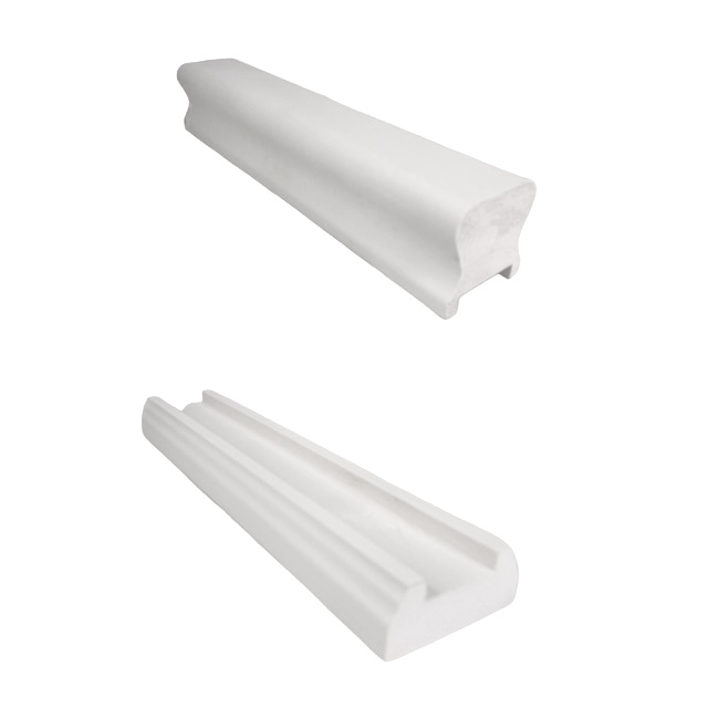 White Primed Handrail & Baserail