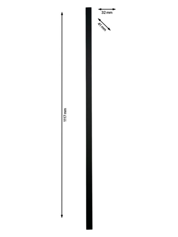 Black Chunky Metal Spindle - Image 4