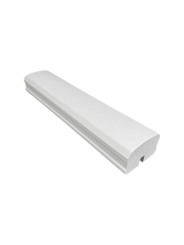 Solution White Primed Glass Handrail and Baserail 8mm Groove - In Various Lengths - Image 2