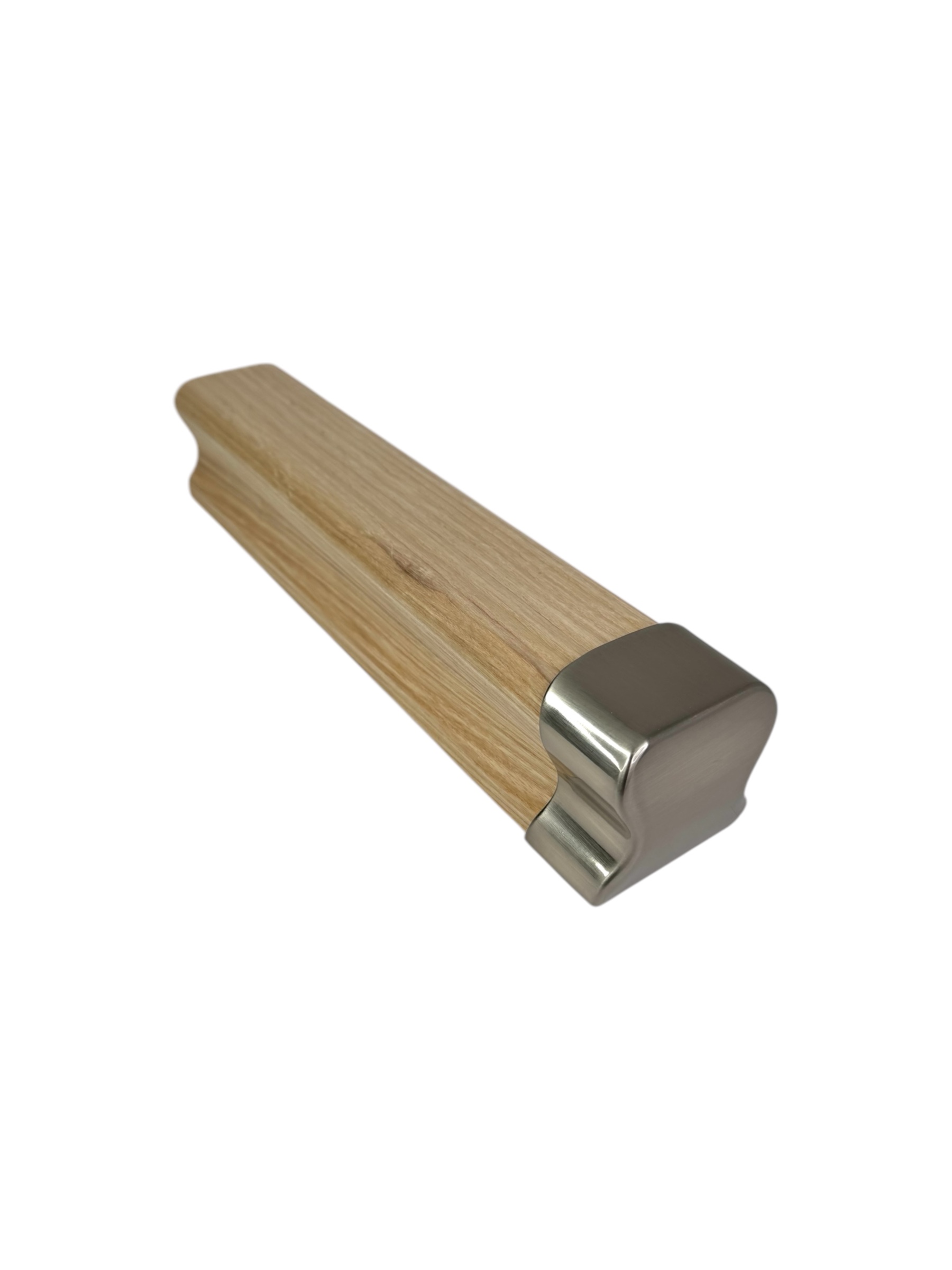 Traditional Brushed Nickel Handrail End Cap