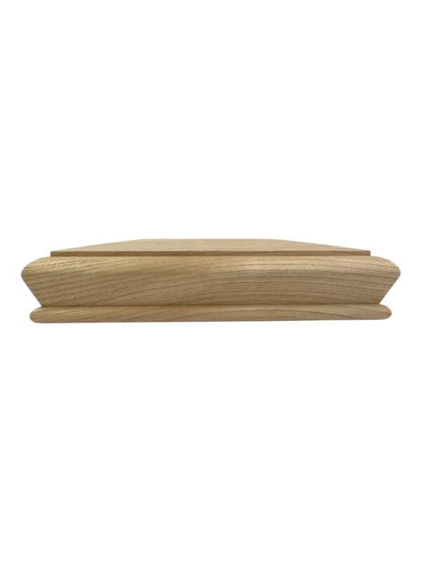 Ash Double Pyramid Newel Cap 180mm x 90mm - Image 3