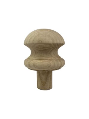Ash Acorn Newel Cap 90mm