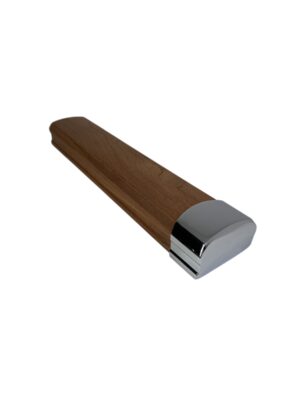 1.2m Solution Sapele & Chrome or Brushed Nickel Wall Handrail Kit