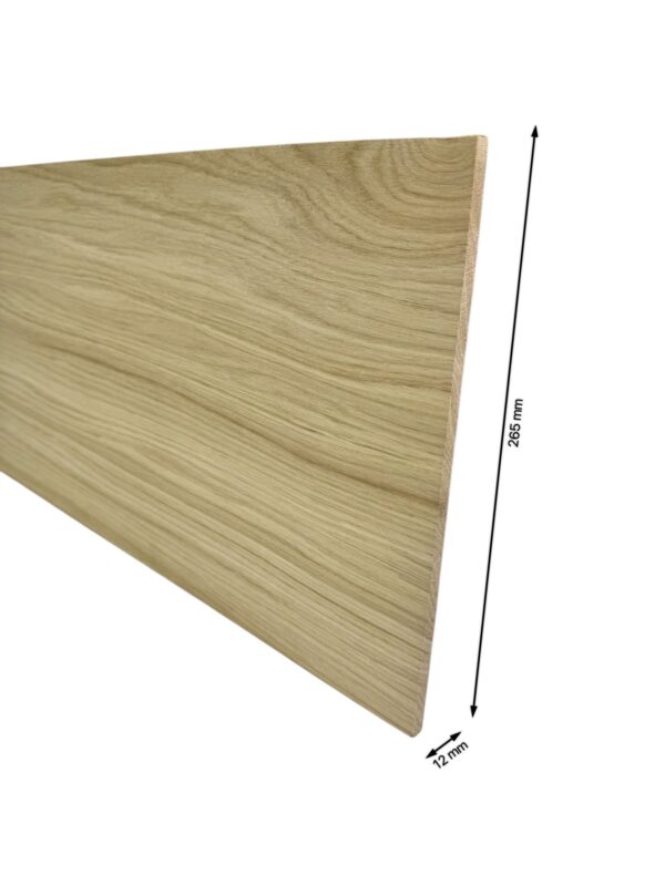 Oak String Cover 265mm x 12mm - In Various Lengths - Image 5