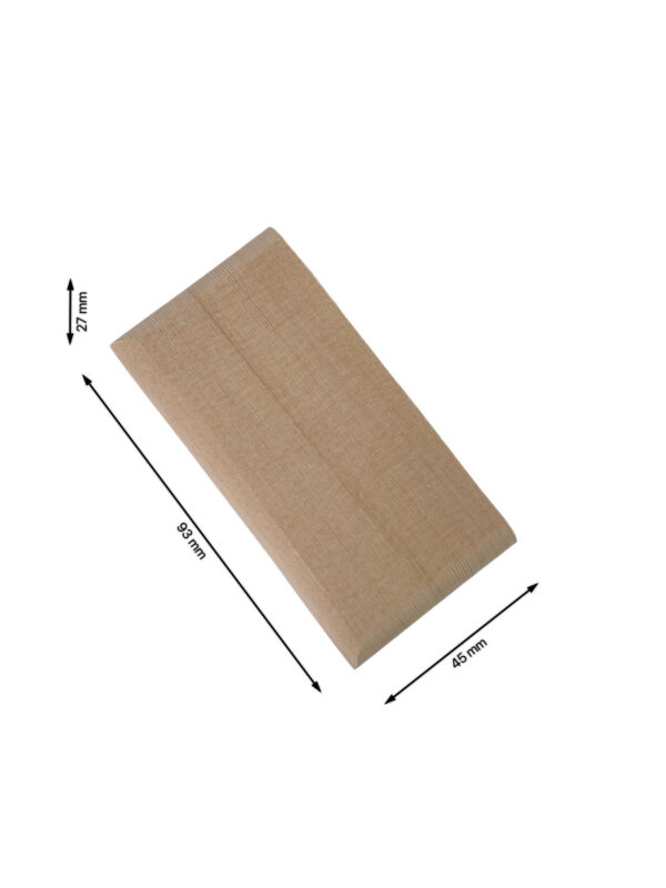 Oak HALF Flat Newel Cap 70mm - Image 2