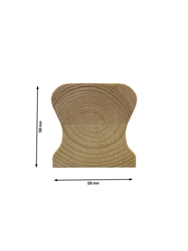 Pine Stair Handrail and Baserail 41mm - In Various Lengths - Image 7