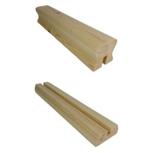 Pine 8mm Glass Handrail and Baserail