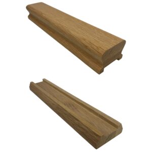 Oak Low Profile Handrail and Baserail 32mm