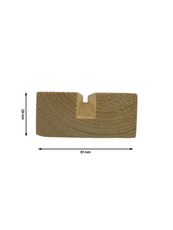 Pine Square Handrails and Baserails - For Metal Spindles - Image 5