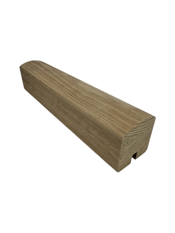 Oak Modern Handrails and Baserails - For Metal Spindles - Image 2