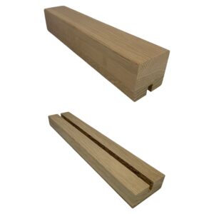 Oak Square Handrails and Baserails - For Metal Spindles