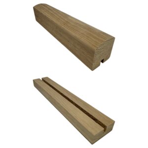 Oak Modern Handrails and Baserails