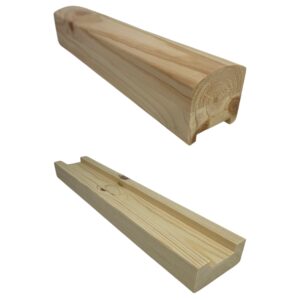 Pine Modern Handrails and Baserails