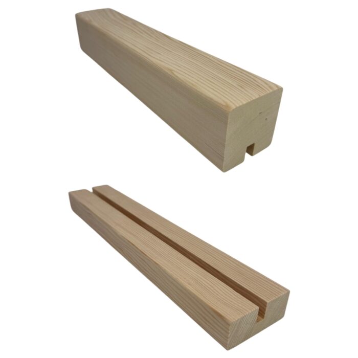 Hemlock Square Handrails and Baserails - For Metal Spindles
