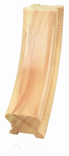 Pine Up Easing Handrail Fitting