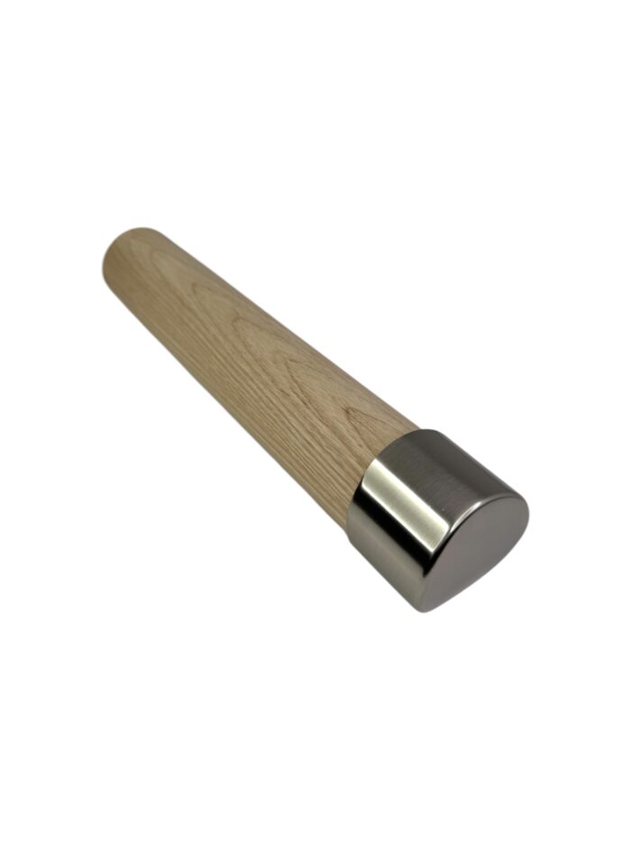 3.0m Mopstick Ash & Chrome or Brushed Nickel Wall Handrail Kit