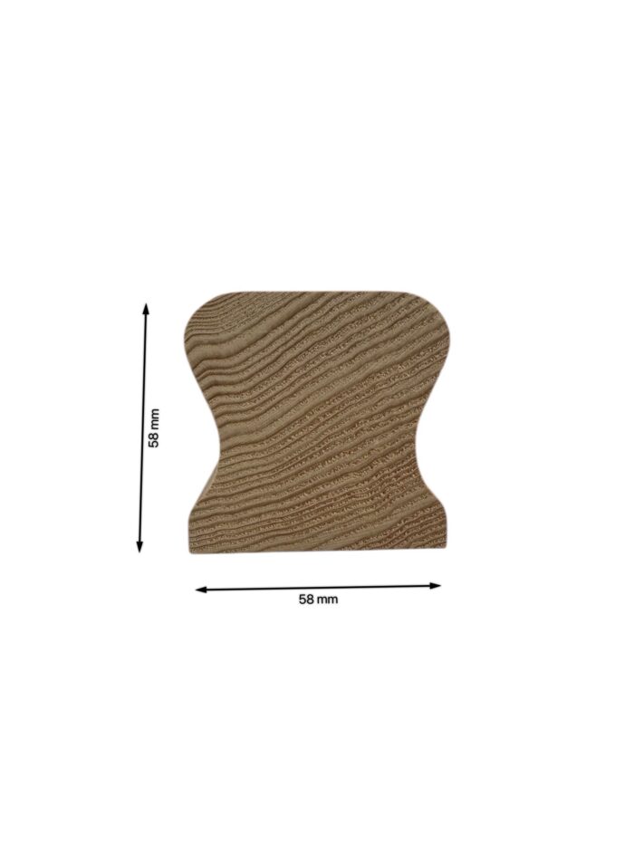Hemlock Stair Handrail and Baserail 35mm - In Various Lengths - Image 7