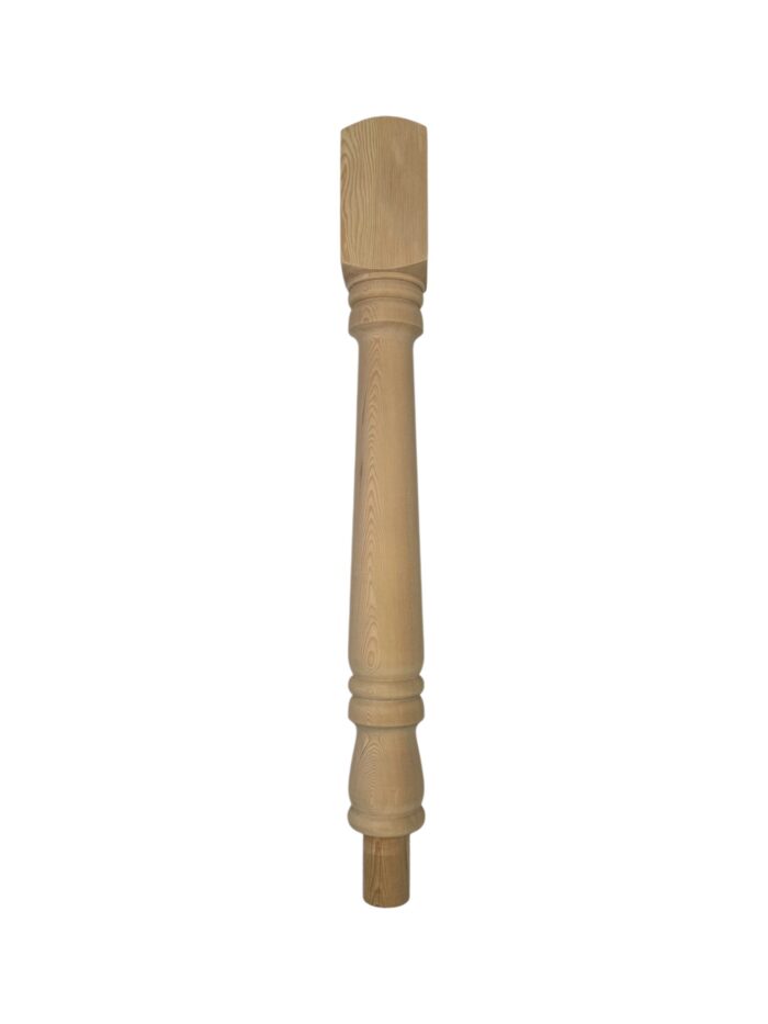 Hemlock Turned Georgian Newel Post 90mm x 730mm