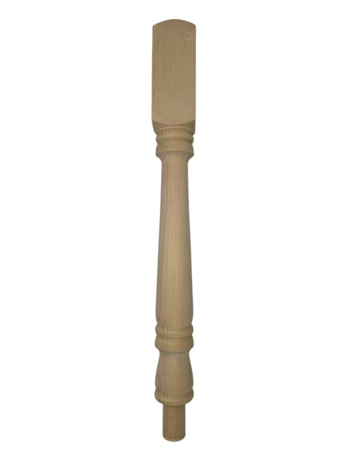 Hemlock Turned Georgian Newel Post 90mm x 790mm