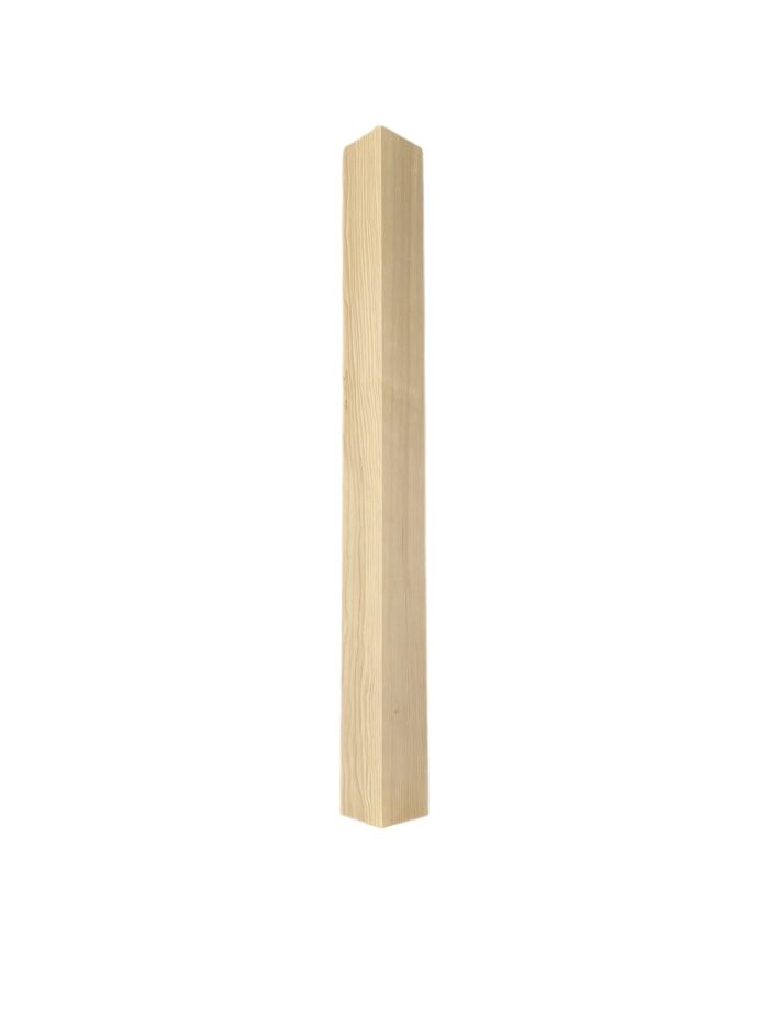 Hemlock Square Newel Post 70mm x 1490mm