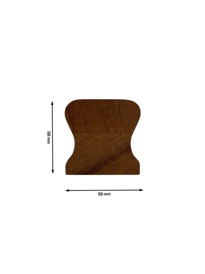 Sapele Stair Handrail and Baserail 41mm - In Various Lengths - Image 6