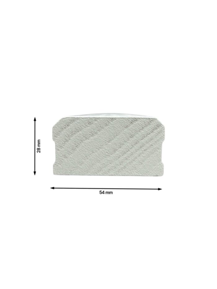 White Primed SOLID Solution Handrails & Baserails - In Various Lengths - Image 5