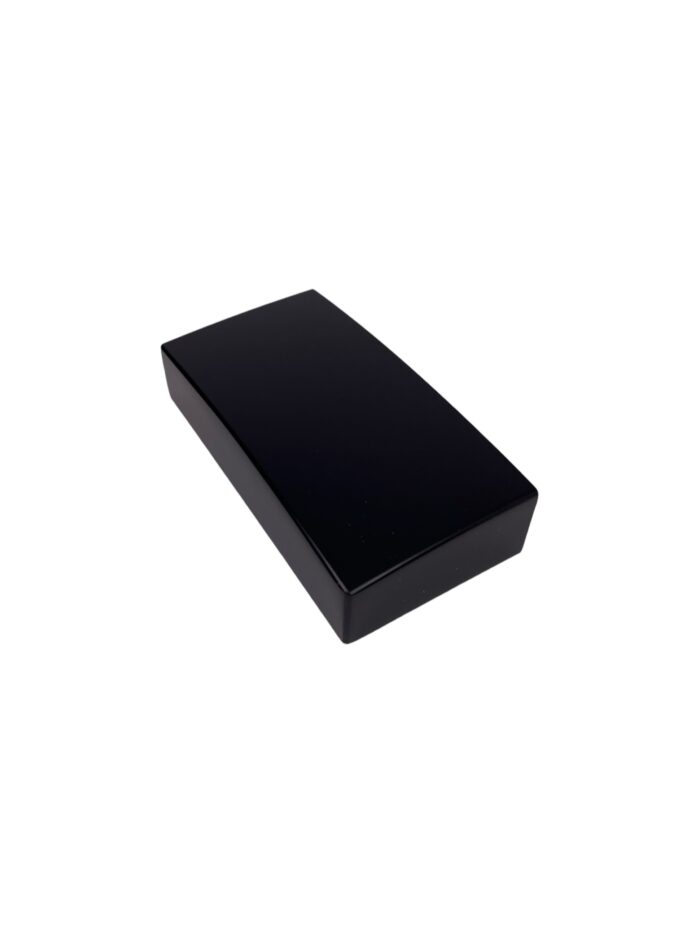 Unique HALF Black Metal Newel Cap