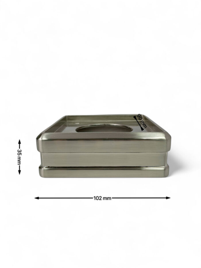 Solution Brushed Nickel Newel Base Connector - Image 5