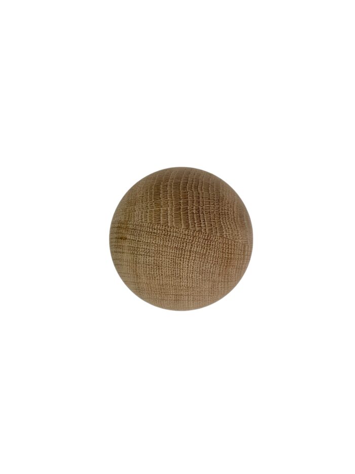 Oak Ball Newel Cap 90mm - Image 2