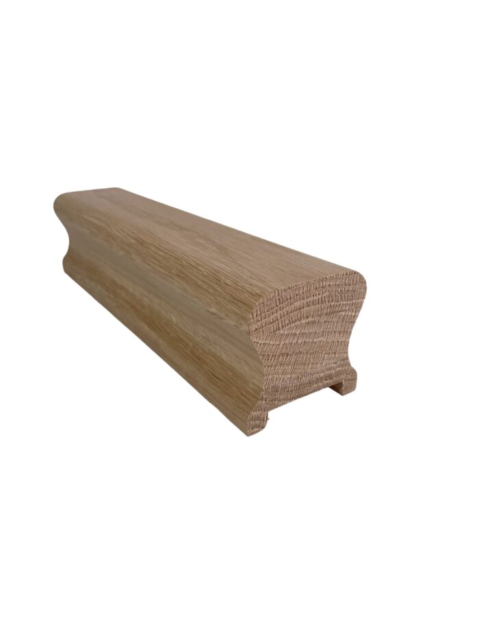 Oak Stair Handrail and Baserail 32mm - In Various Lengths - Image 2