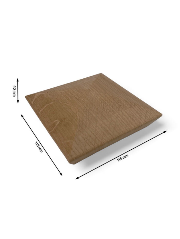 Oak Smooth Pyramid Cap 90mm - Image 8