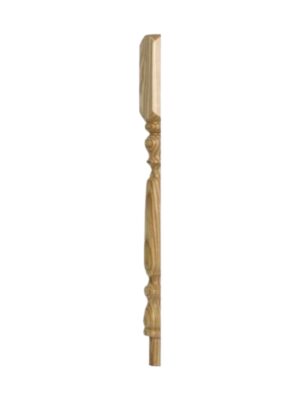 Pine Oxford HALF Newel Post 90mm x 790mm