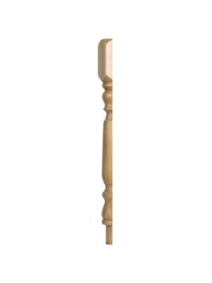 Hemlock Oxford HALF Newel Post 90mm x 730mm