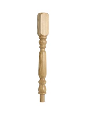Hemlock Oxford Newel Post 90mm x 790mm