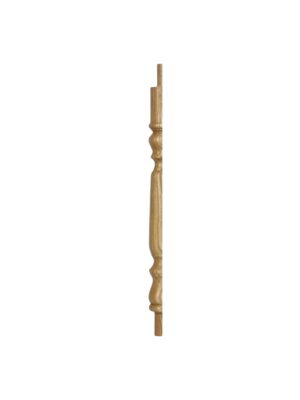 Pine Oxford Turned HALF Continuous Newel Post 90mm x 675mm
