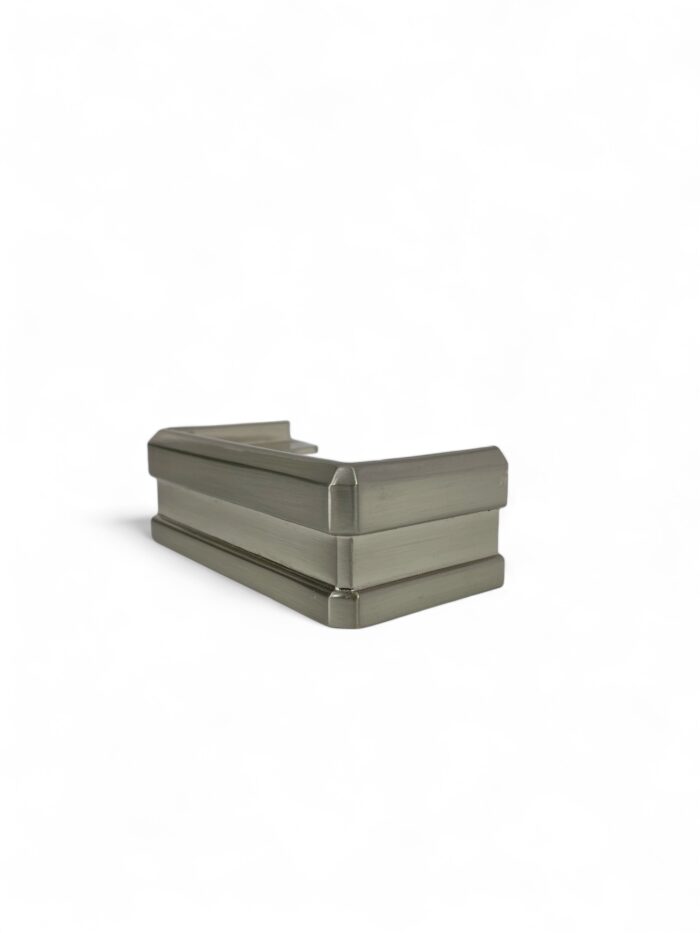 Solution HALF Brushed Nickel Newel Cap - Image 14