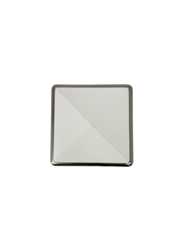 Solution Brushed Nickel Newel Post Full Cap - Image 11