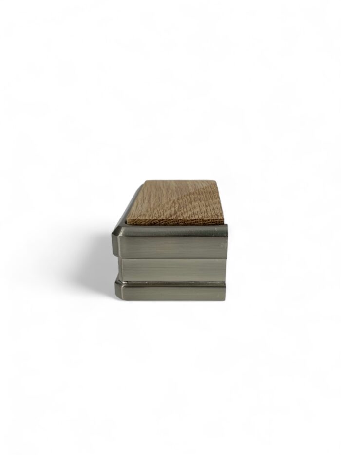Solution HALF Brushed Nickel Newel Cap - Image 2