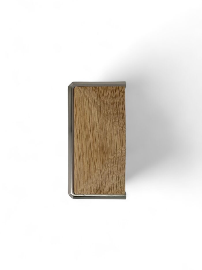 Solution HALF Brushed Nickel Newel Cap - Image 3