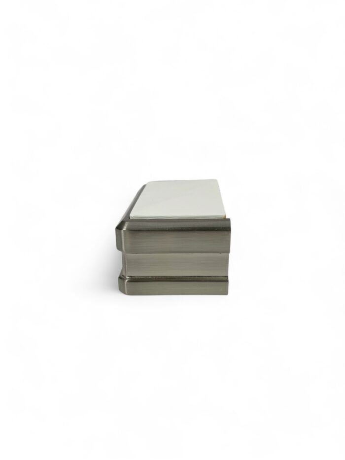 Solution HALF Brushed Nickel Newel Cap - Image 12