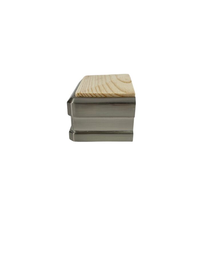 Solution HALF Brushed Nickel Newel Cap - Image 4
