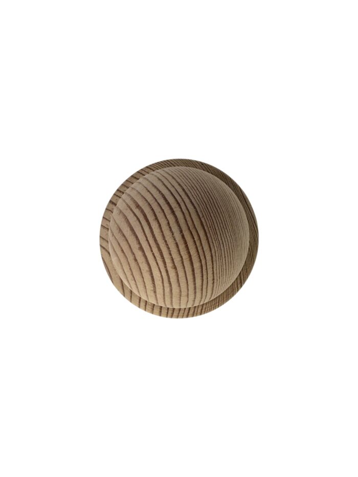 Pine Acorn Newel Cap 83mm - Image 2